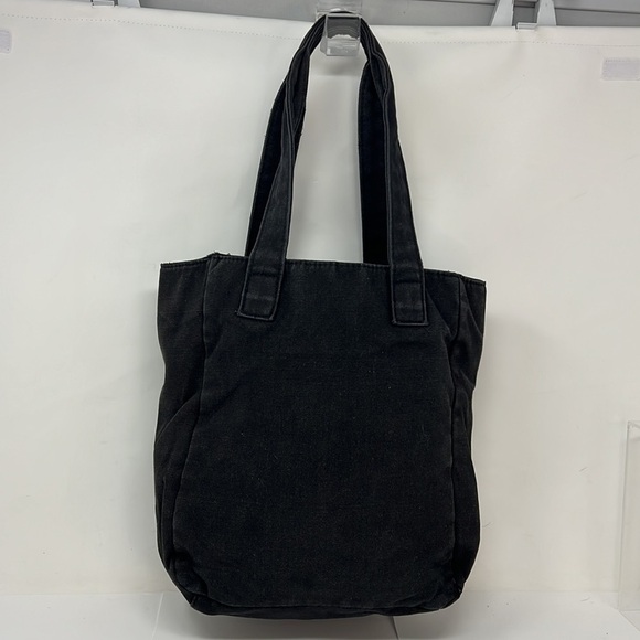 Marc Jacobs 1990’s Black Denim Cotton Shoulder Tote Bag - Picture 4 of 13
